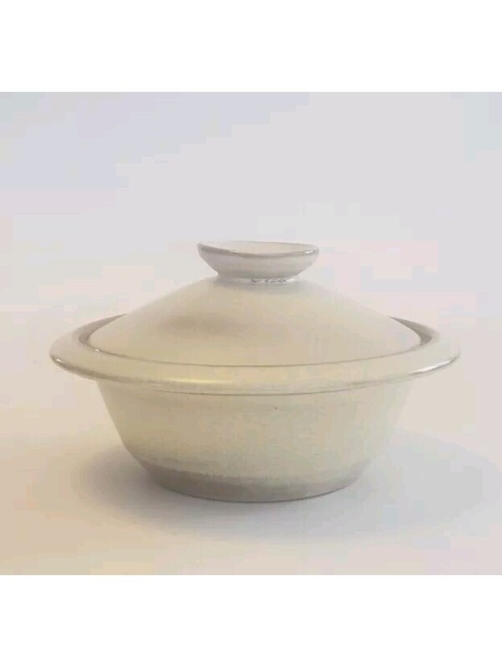 VTG Frankoma Pottery Covered Serving Dish Bowl with Lid Casserole Aztec